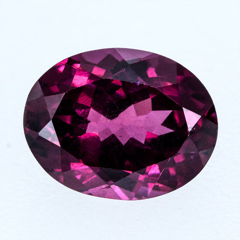 Rhodolite 3.32 CT 10x8 MM Oval Cut +Free Shipping Exclusive collection RMCGEMS 