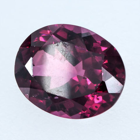 Rhodolite 3.34 CT 10x8 MM Oval Cut Exclusive collection RMCGEMS 