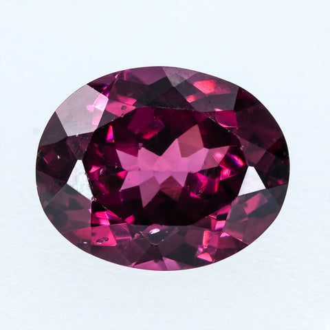 Rhodolite 3.34 CT 10x8 MM Oval Cut Exclusive collection RMCGEMS 