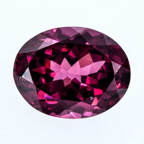 Rhodolite 3.36 CT 10x8 MM Oval Cut +Free Shipping Exclusive collection RMCGEMS 