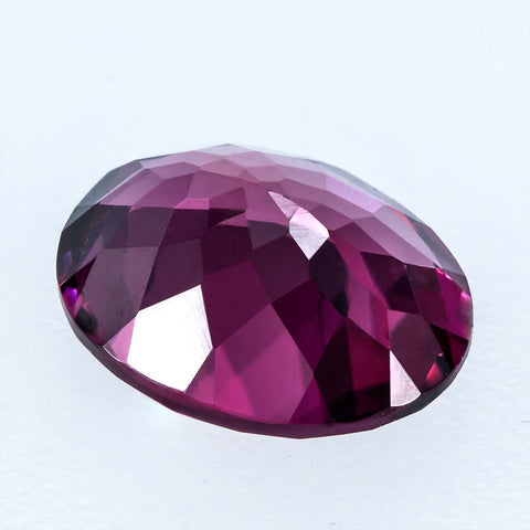 Rhodolite 3.45 CT 10x8 MM Oval Cut Exclusive collection RMCGEMS 