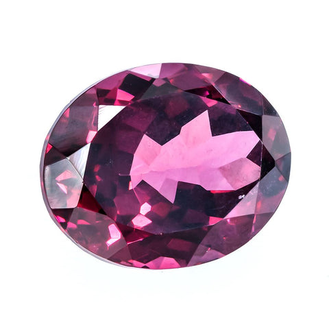 Rhodolite 3.67 CT 10x8 MM Oval Cut Exclusive collection RMCGEMS 