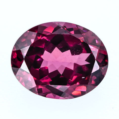 Rhodolite 3.67 CT 10x8 MM Oval Cut Exclusive collection RMCGEMS 