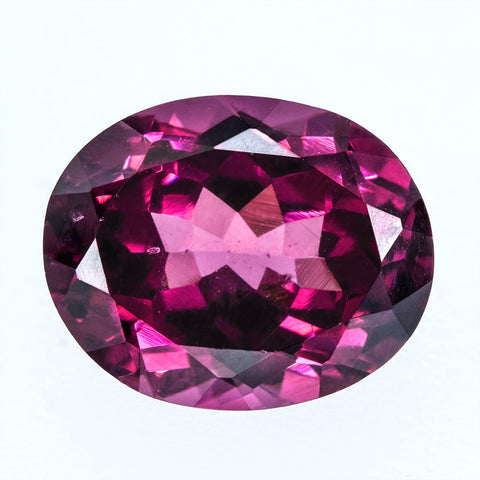 Rhodolite 3.76 CT 10x8 MM Oval Cut Exclusive collection RMCGEMS 
