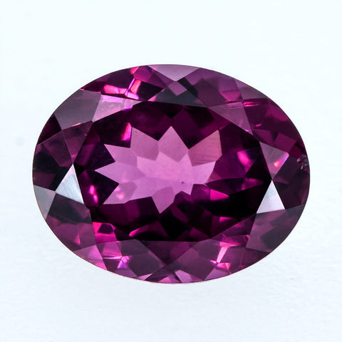 Rhodolite Garnet 3.43 CT 10x8 MM Oval Cut +Free shipping Exclusive collection RMCGEMS 