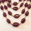 Ruby Glass-filled 1092.00 CT Beads - shoprmcgems
