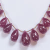 Ruby Glass-filled 206.91 CT Beads - shoprmcgems
