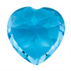 Swiss Blue 2.94 ct Heart 9 MM- Unlimited Stock - shoprmcgems